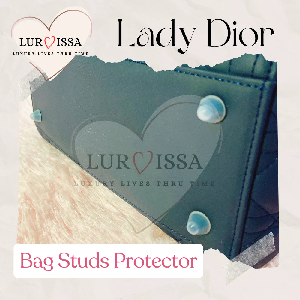 Bag Feet Protective Caps for Hermes Birkin, Kelly, Picotin, Lindy, Toolbox & Lady Dior