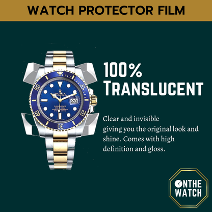 Rolex Cosmograph Daytona 126506 Watch Protective Film by OnTheWatch