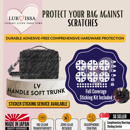 LV Handle Soft Trunk Bag Hardware Protective Sticker