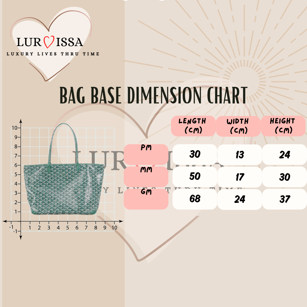 [𝐋𝐮𝐫𝐯𝐢𝐬𝐬𝐚] Bag Organiser/ Organizer For Goyard Artois Bag Organiser (MM 50cm)