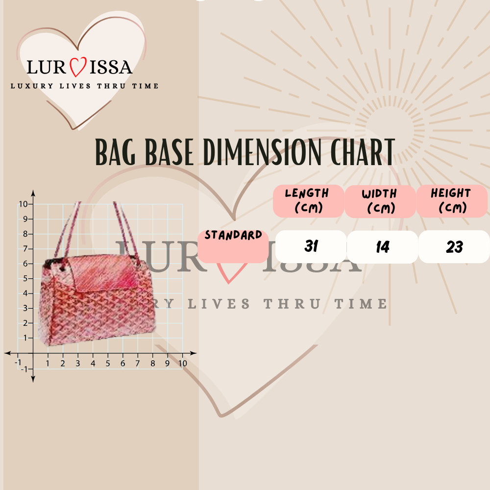 [𝐋𝐮𝐫𝐯𝐢𝐬𝐬𝐚] Bag Organiser/ Organizer For Goyard Rouette Souple Bag Organiser