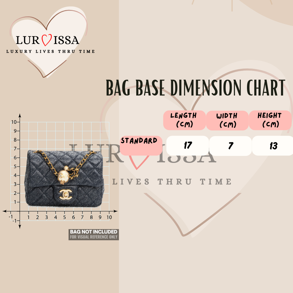 [𝐋𝐮𝐫𝐯𝐢𝐬𝐬𝐚] Organiser For Chanel Pearl Flap Bag