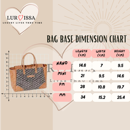 Goyard Saigon Tote Bag Organiser