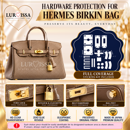 Hermes Birkin 25/30/35/40 Bag Hardware Protective Sticker