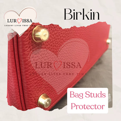 Bag Feet Protective Caps for Hermes Birkin, Kelly, Picotin, Lindy, Toolbox & Lady Dior