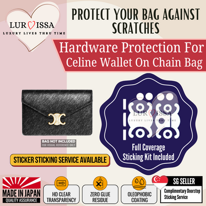 Celine Wallet On Chain Bag Hardware Protective Sticker
