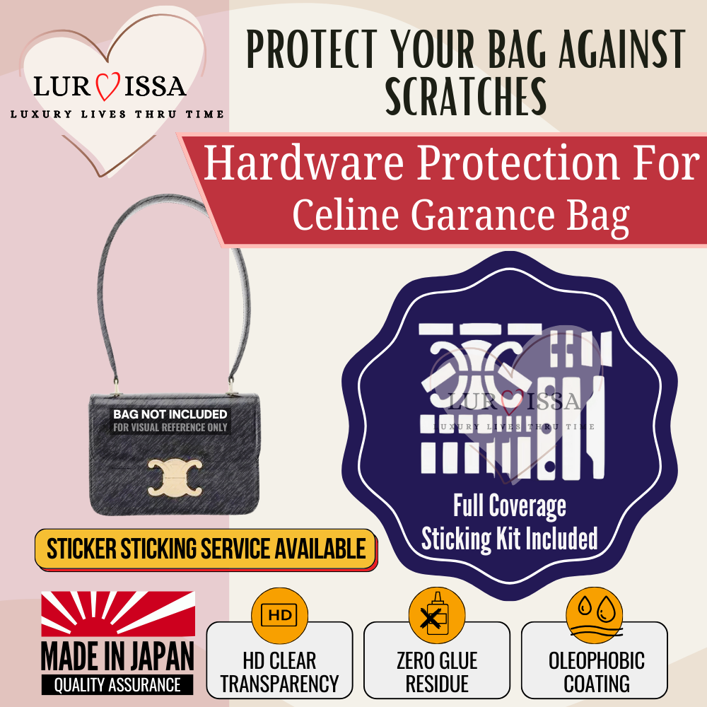 [𝐋𝐮𝐫𝐯𝐢𝐬𝐬𝐚] Celine Garance Bag Hardware Protective Sticker | Prevent Bag Hardware Scratches