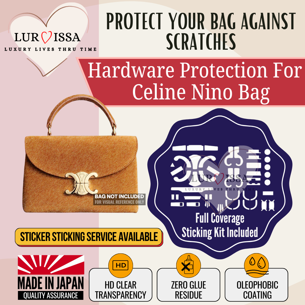 [𝐋𝐮𝐫𝐯𝐢𝐬𝐬𝐚] Celine Nino Bag Hardware Protective Sticker | Prevent Bag Hardware Scratches