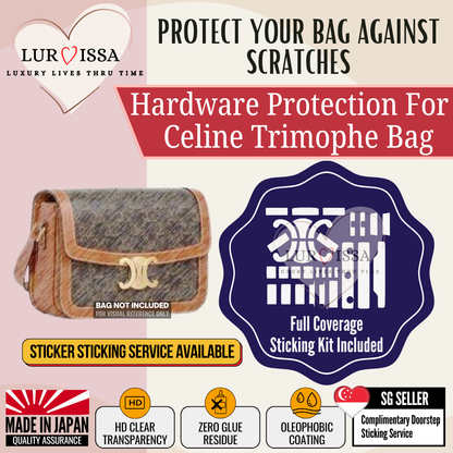 Celine Triomphe Bag Hardware Protective Sticker