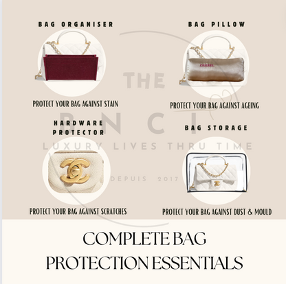 Chanel Flap With Top Handle Bag Hardware Protective Sticker