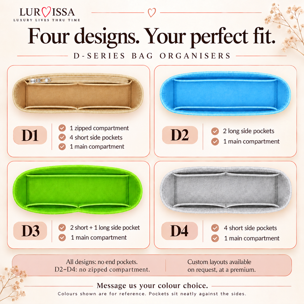Hermes Jypsiere Bag Organiser