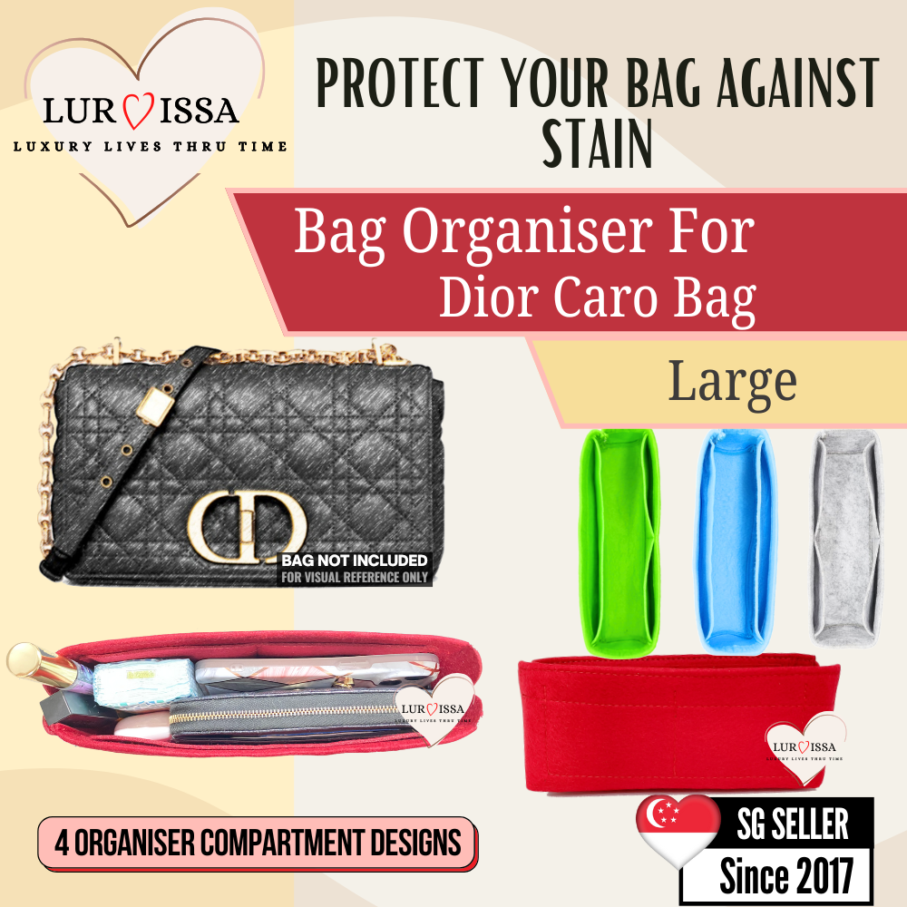 [𝐋𝐮𝐫𝐯𝐢𝐬𝐬𝐚] Organiser For Dior Caro Bag (large)