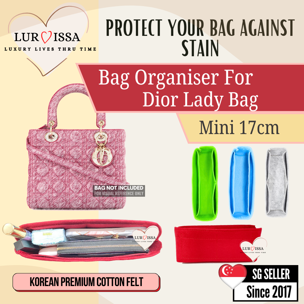 [𝐋𝐮𝐫𝐯𝐢𝐬𝐬𝐚] Organiser For Dior Lady Bag (mini)