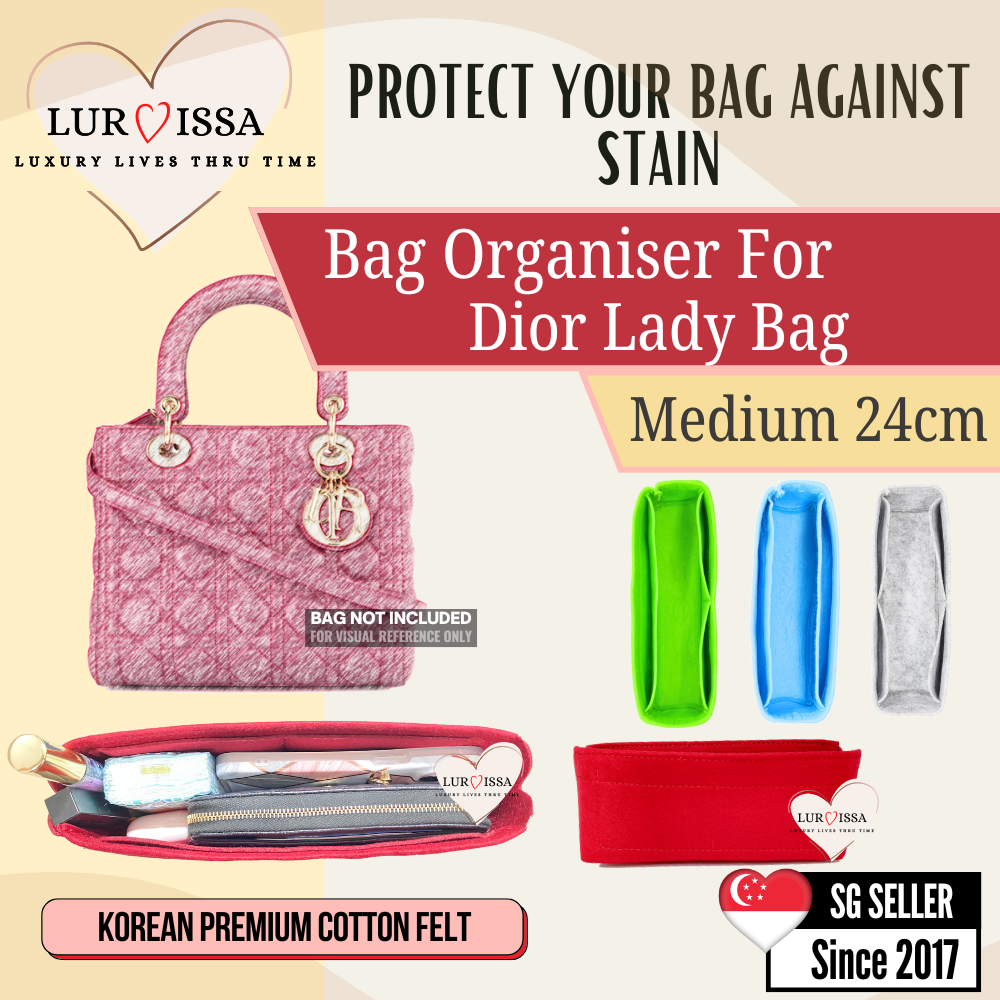[𝐋𝐮𝐫𝐯𝐢𝐬𝐬𝐚] Organiser For Dior Lady Bag (medium)
