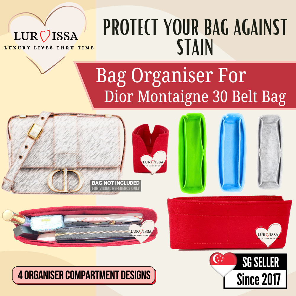 [𝐋𝐮𝐫𝐯𝐢𝐬𝐬𝐚] Organiser For Dior Montaigne 30 Belt Bag (one size)