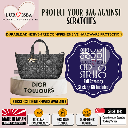 Dior Toujours Bag Hardware Protective Sticker