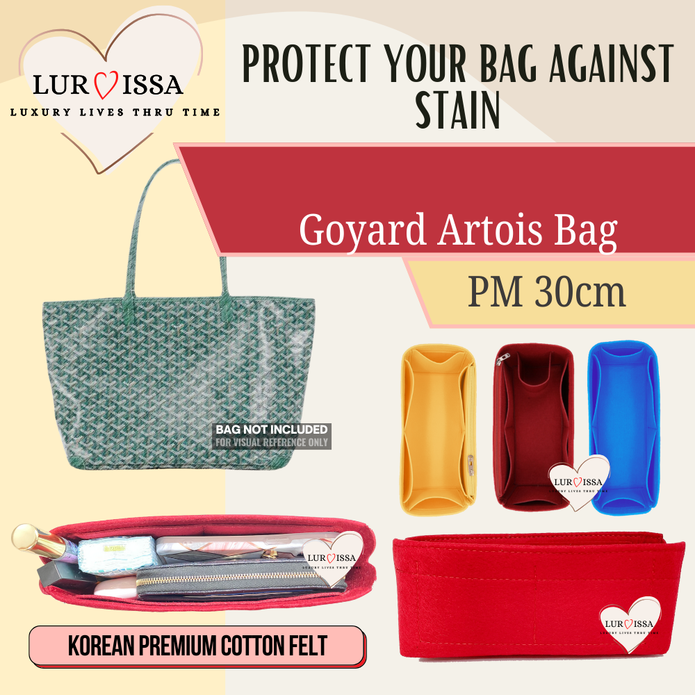 [𝐋𝐮𝐫𝐯𝐢𝐬𝐬𝐚] Bag Organiser/ Organizer For Goyard Artois Bag Organiser (PM 30cm)