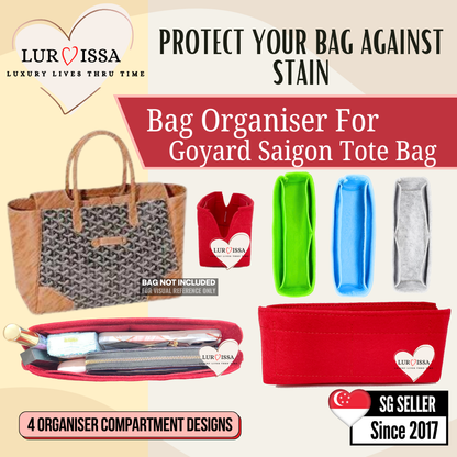 Goyard Saigon Tote Bag Organiser