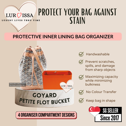 Goyard Petite Flot Bucket Bag Organiser