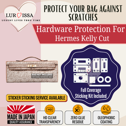 Hermes Kelly Cut Bag Hardware Protective Sticker