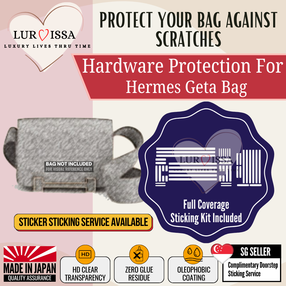 [𝐋𝐮𝐫𝐯𝐢𝐬𝐬𝐚] Hermes Geta Bag Hardware Protective Sticker | Prevent Bag Hardware Scratches