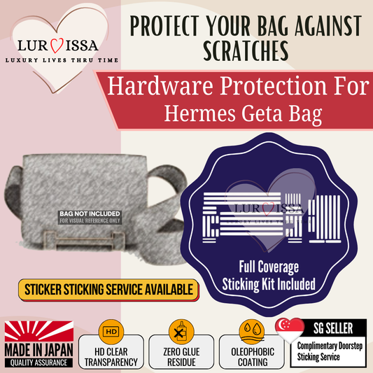 [𝐋𝐮𝐫𝐯𝐢𝐬𝐬𝐚] Hermes Geta Bag Hardware Protective Sticker | Prevent Bag Hardware Scratches
