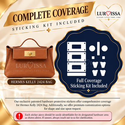 Hermes Kelly 2424 Bag Hardware Protective Sticker