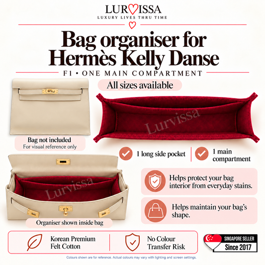 Hermes Kelly Danse Bag Organiser