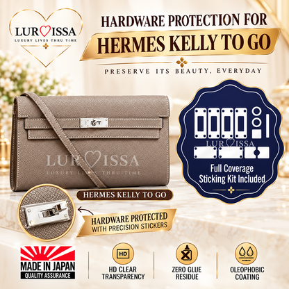 Hermes Kelly To Go Bag Hardware Protective Sticker