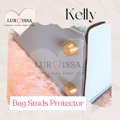 Bag Feet Protective Caps for Hermes Birkin, Kelly, Picotin, Lindy, Toolbox & Lady Dior