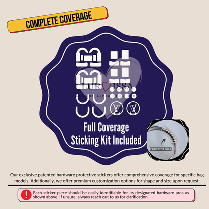 LV Loop Bag Hardware Protective Sticker