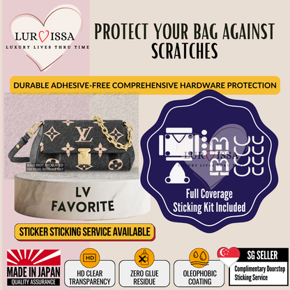 LV Favourite Bag Hardware Protective Sticker