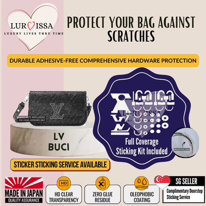 LV Buci Bag Hardware Protective Sticker