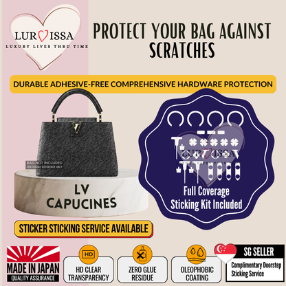LV Capucines Bag Hardware Protective Sticker