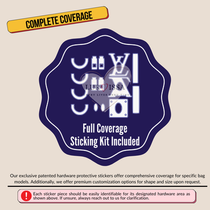 LV Lockme Ever Bag Hardware Protective Sticker