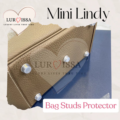 Bag Feet Protective Caps for Hermes Birkin, Kelly, Picotin, Lindy, Toolbox & Lady Dior