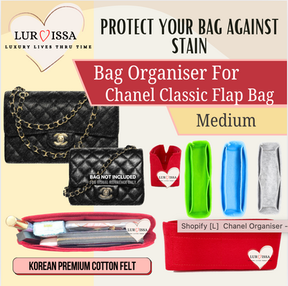 Chanel Classic Flap Bag Organiser