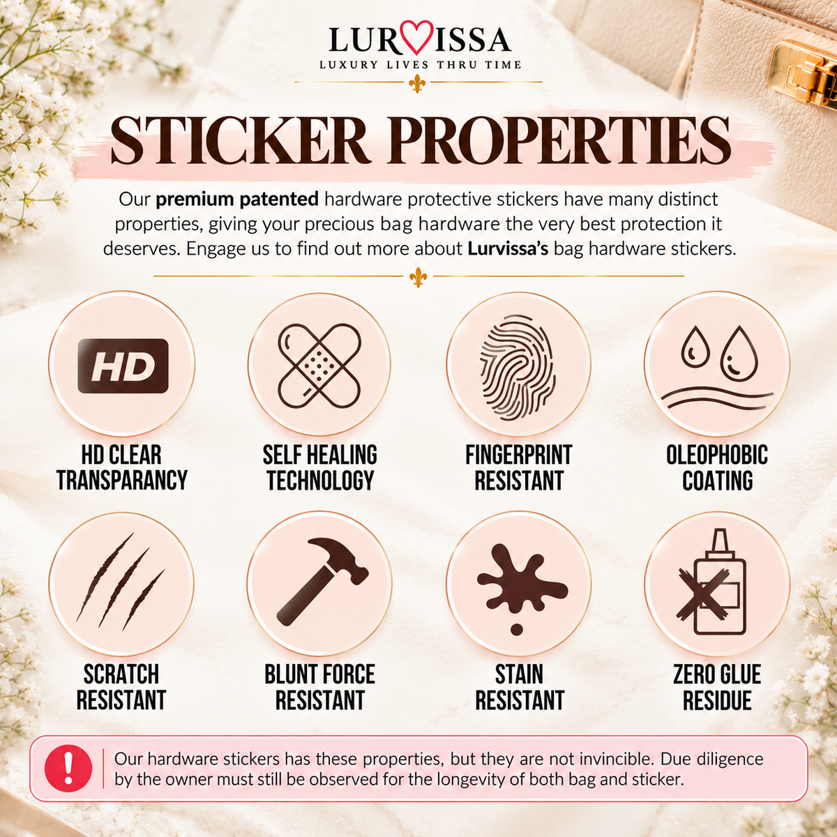 Sticker properties