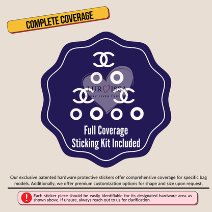 Chanel Wallet Hardware Protective Sticker