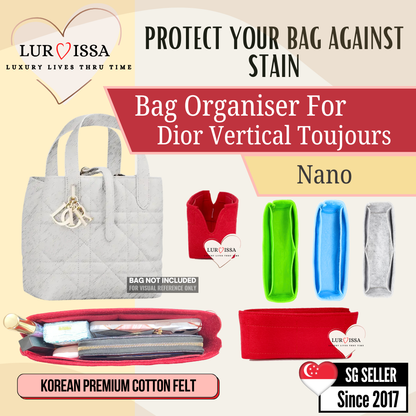 Dior Vertical Toujours Bag Organiser