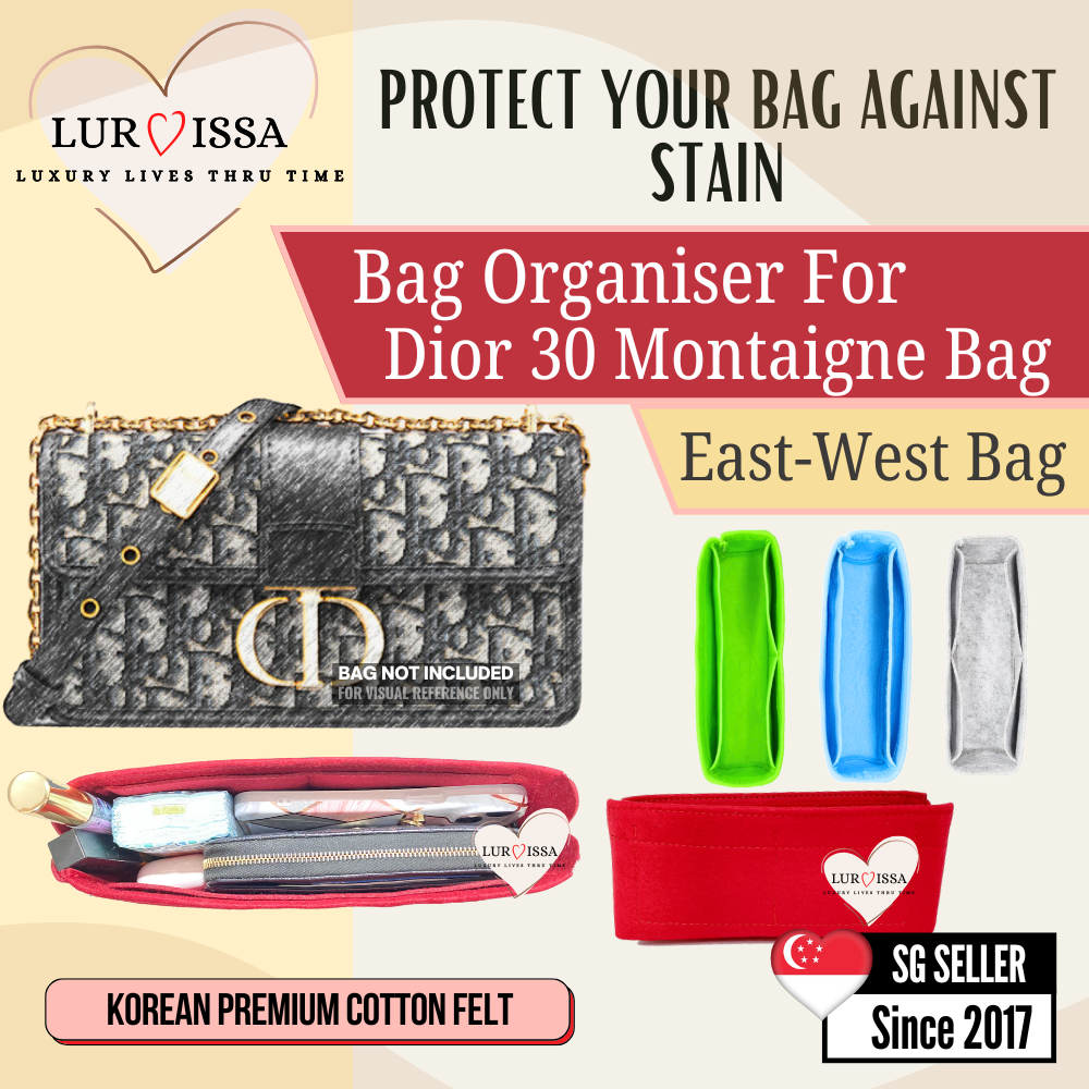 [𝐋𝐮𝐫𝐯𝐢𝐬𝐬𝐚] Organiser For Dior 30 Montaigne Bag (EastWest)