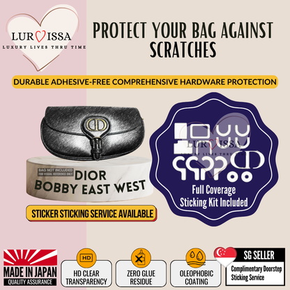 Dior Bobby East West Bag Hardware Protective Sticker