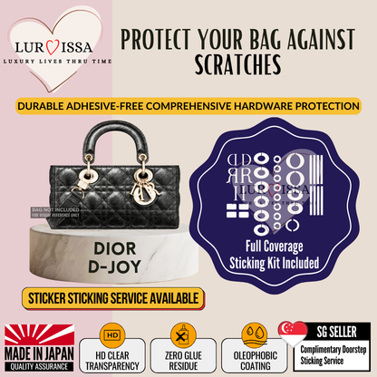 Dior Djoy Bag Hardware Protective Sticker