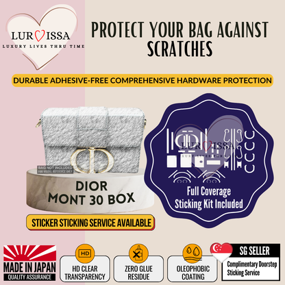 Dior Montaigne 30 Box Bag Hardware Protective Sticker
