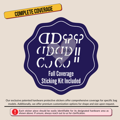 Dior Saddle Bag Hardware Protective Sticker