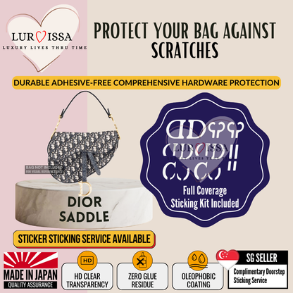 Dior Saddle Bag Hardware Protective Sticker