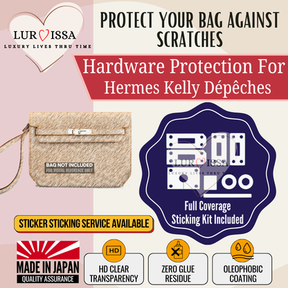 Hermes Kelly Depeche 25 Bag Hardware Protective Sticker