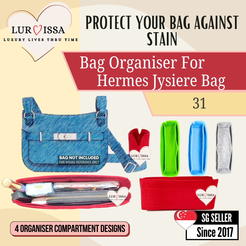 [𝐋𝐮𝐫𝐯𝐢𝐬𝐬𝐚] Bag Organiser/ Organizer For Hermes Jypsiere 31