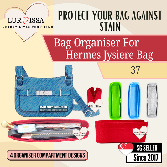 [𝐋𝐮𝐫𝐯𝐢𝐬𝐬𝐚] Bag Organiser/ Organizer For Hermes Jypsiere 37